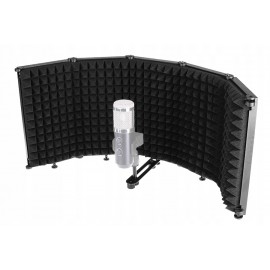 Kabina osłona akustyczna ABS ekran studyjny SOUND SHIELD 70x25x4cm 5 paneli