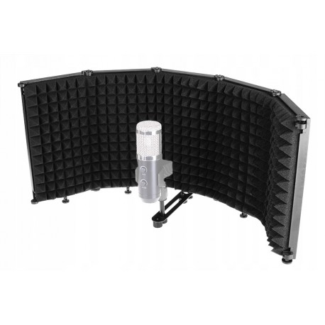 Kabina osłona akustyczna ABS ekran studyjny SOUND SHIELD 70x25x4cm 5 paneli