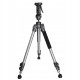 STABILNY STATYW TRIPOD FOTO VIDEO 82-178cm + GŁOWICA PISTOLETOWA + FUTERAŁ